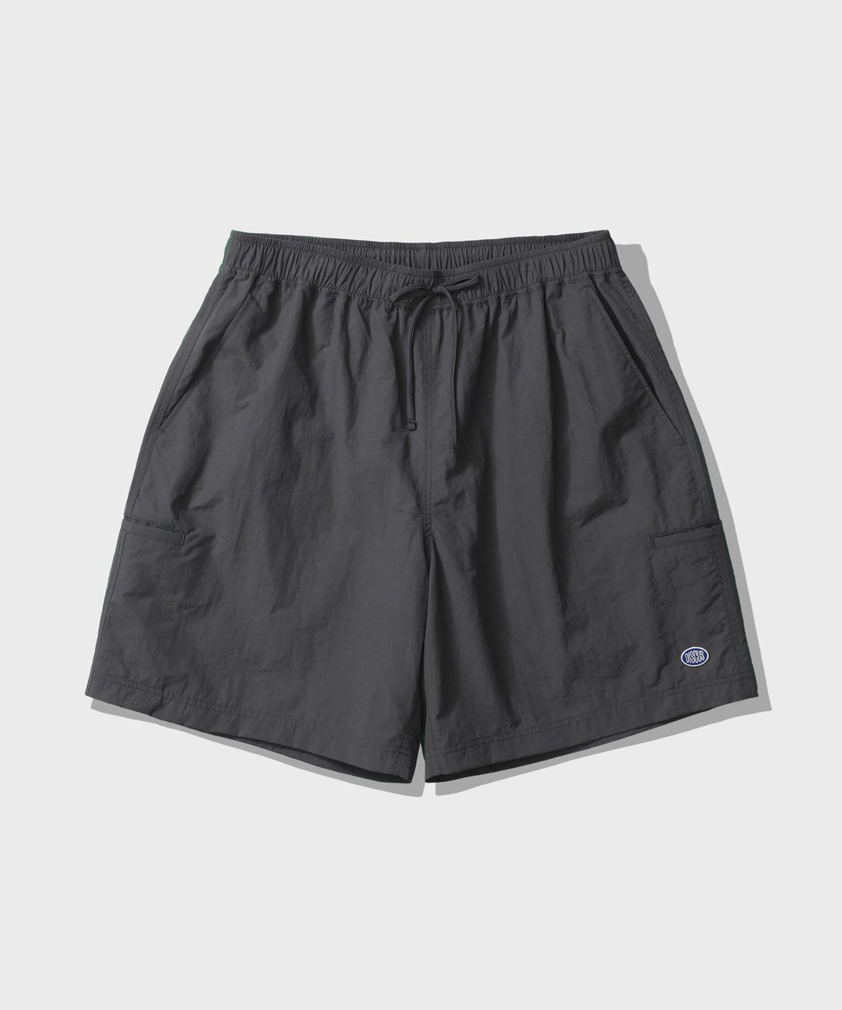 디스커스 애슬레틱(DISCUS ATHLETIC) [4COLORS] 유틸리티 포켓 로고 나일론 쇼츠