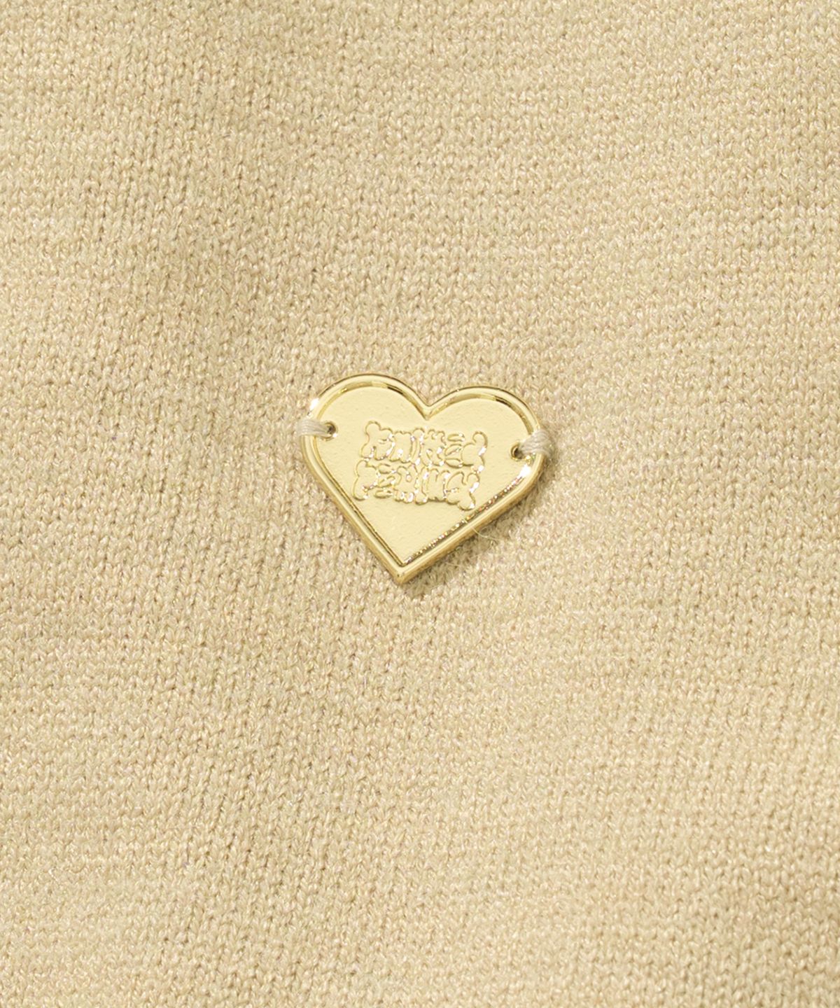 니티드(KNITTED) (W) 베이직 에센셜 워셔블 브이넥 가디건 BEIGE
