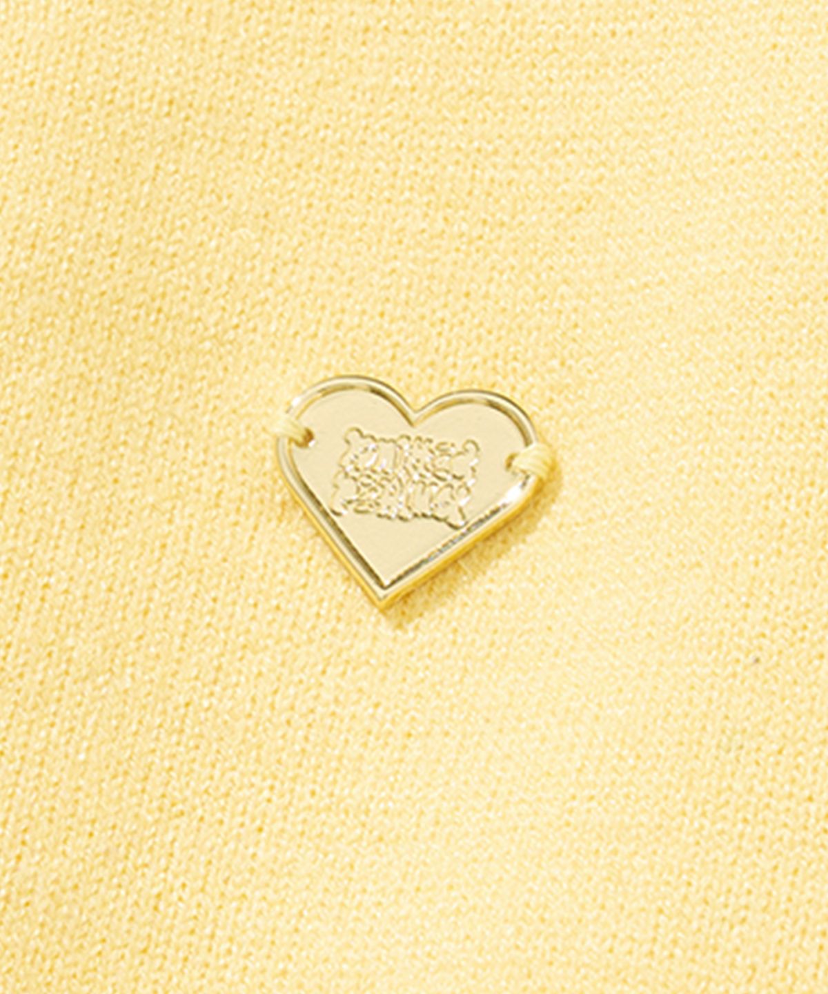 니티드(KNITTED) (W) 베이직 에센셜 워셔블 브이넥 가디건 YELLOW