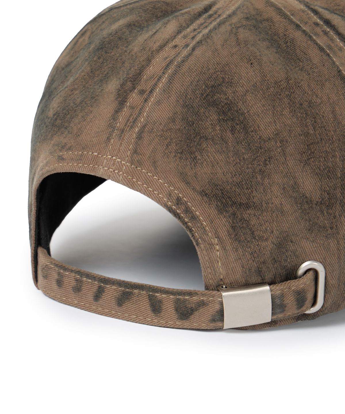 아캄(AAKAM) CROS2 Washed Damage Ball Cap (Khaki)