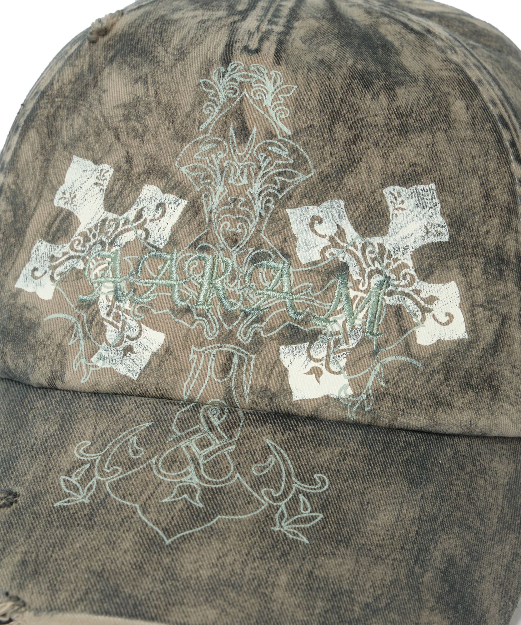 ビンテージ キャップ 韓国[AAKAM] CROS2 WASHED DAMAGE BALL CAP MUSINSA | AAKAM CROS2 Washed Damage Ball Cap (Khaki)