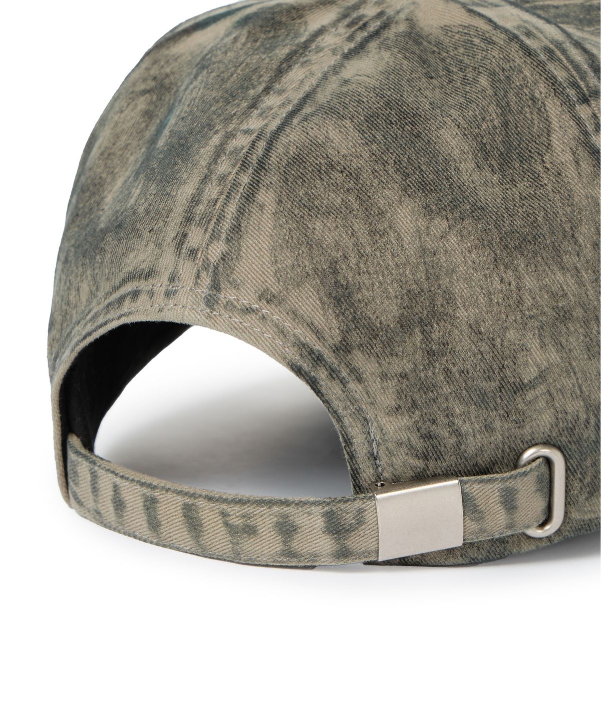 아캄(AAKAM) CROS2 Washed Damage Ball Cap (Green Gray)