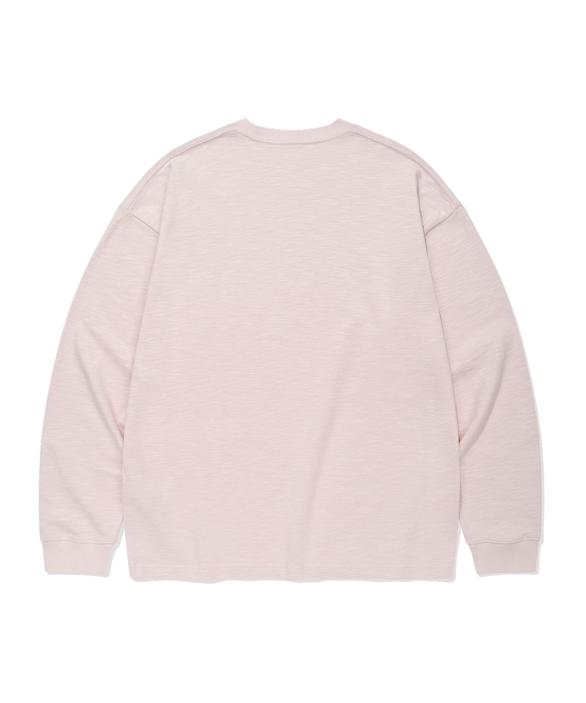 커버낫(COVERNAT) 슬럽 스케치 로고 그래픽 롱슬리브 Light Purple