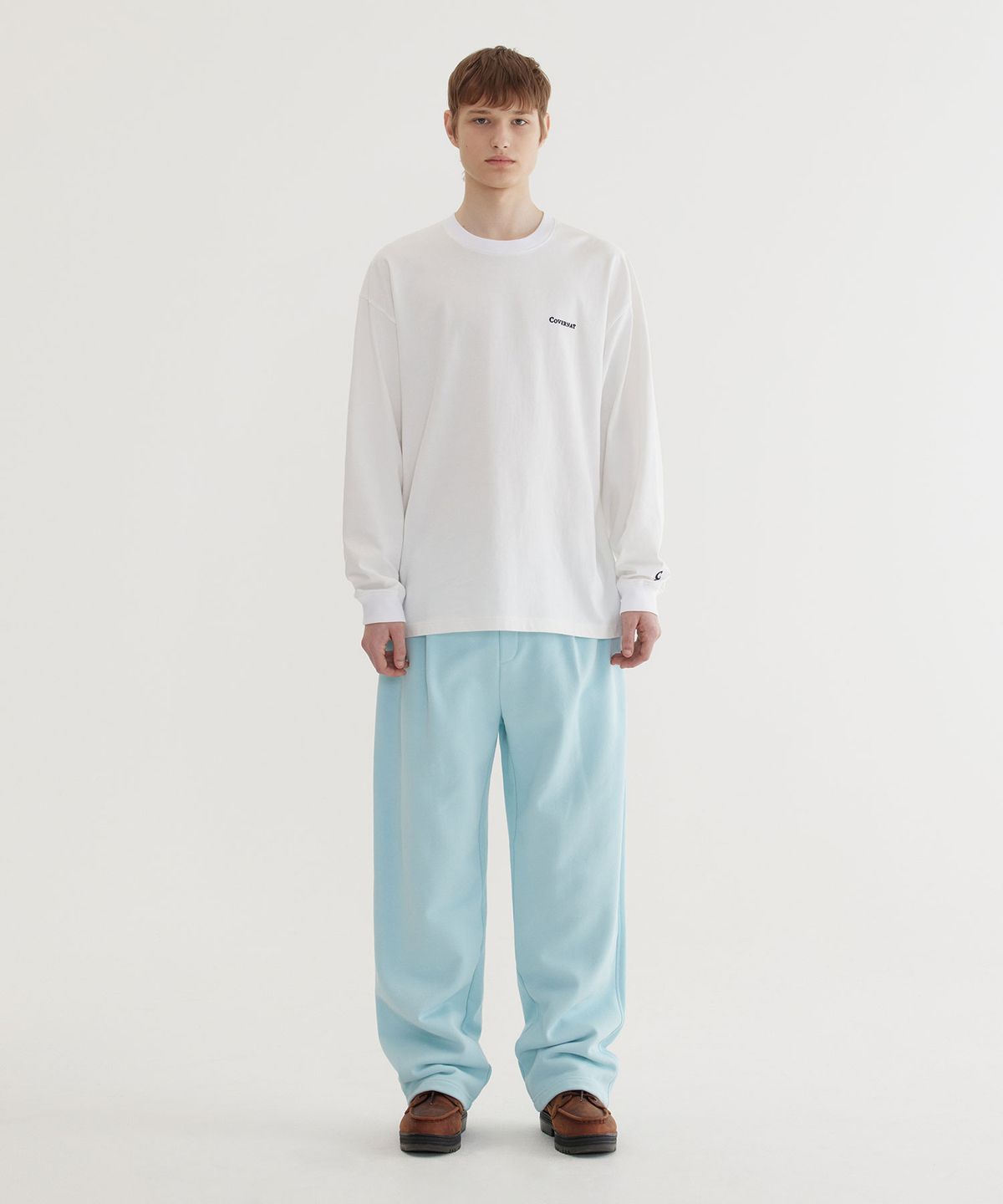 커버낫(COVERNAT) 스몰 어센틱 롱슬리브 White