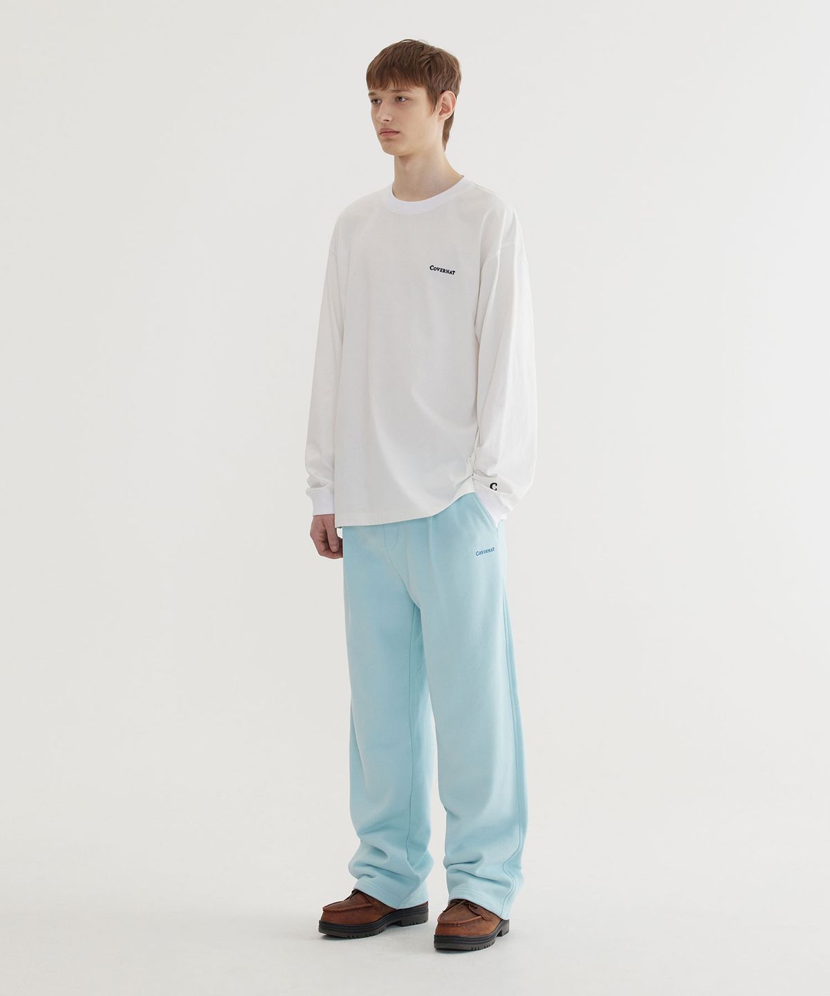 커버낫(COVERNAT) 스몰 어센틱 롱슬리브 White