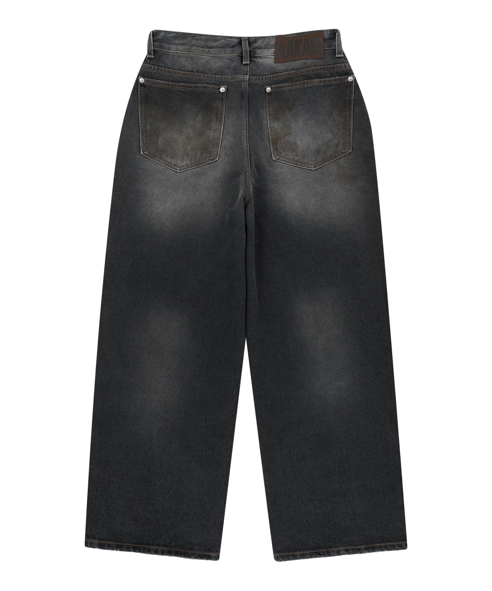 AAKAM ■ Dirty Washed Denim Pants MUSINSA | AAKAM Dirty Washed Denim Pants (Blue)