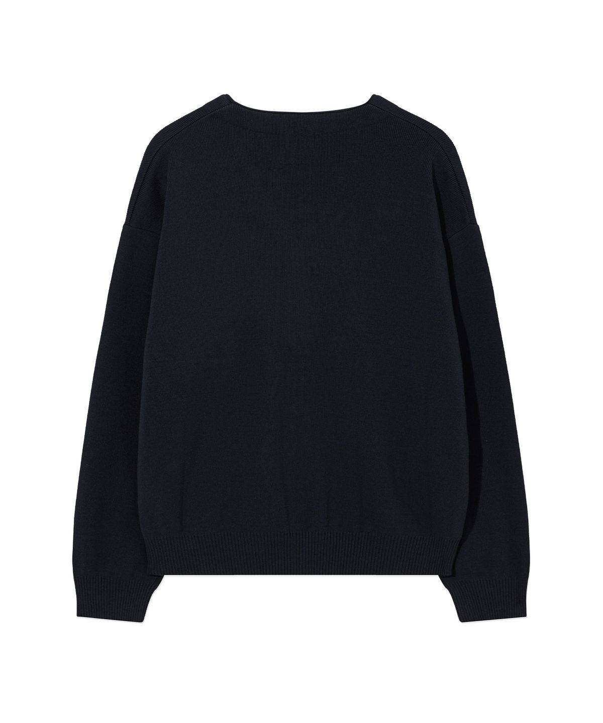 커버낫(COVERNAT) 베이직 Y 가디건 Dark Navy