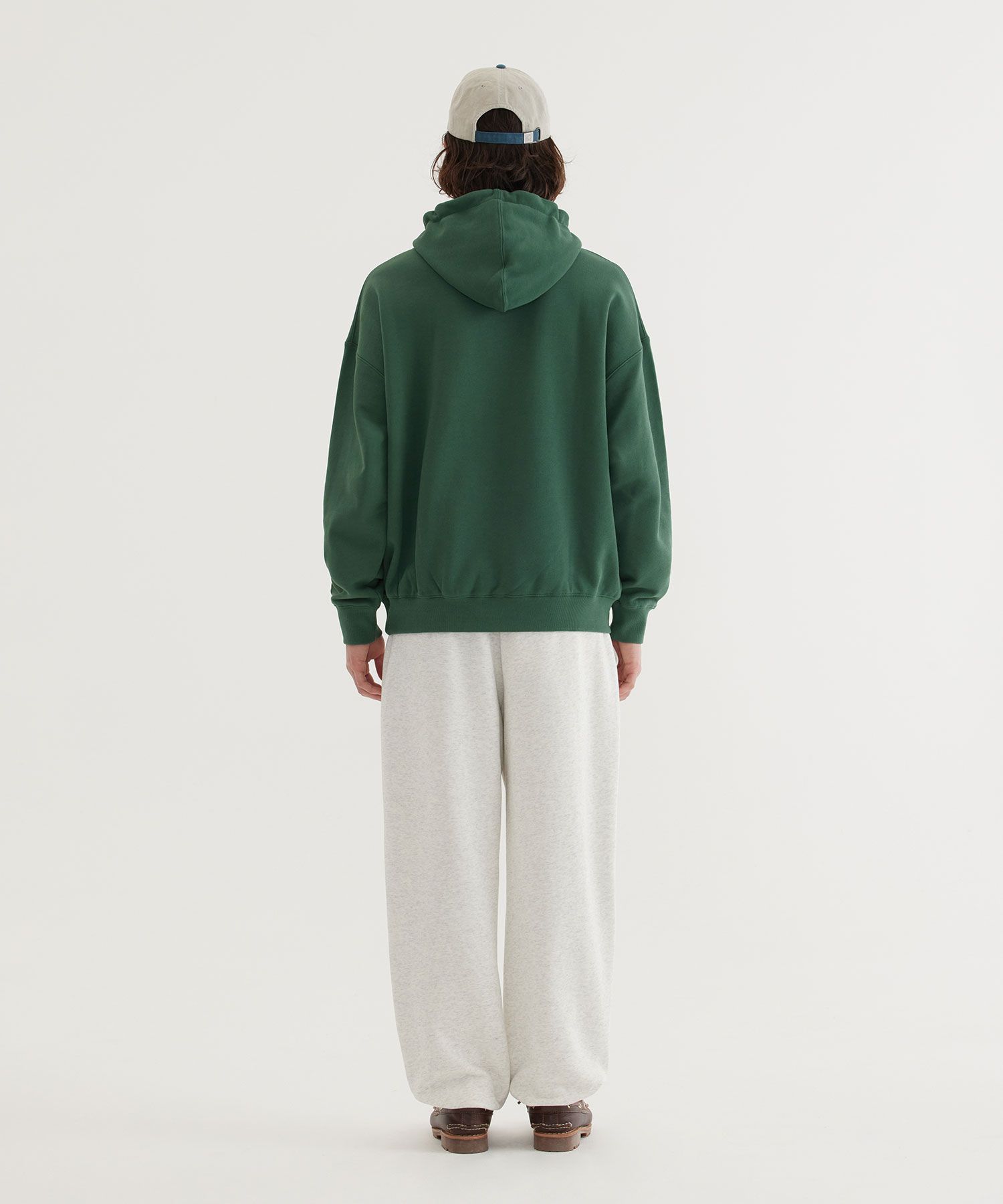 パーカー・フーディ COVERNAT Flag Arch Logo Overfit Hoodie Green MUSINSA | COVERNAT Flag Arch Logo Overfit Hoodie Green