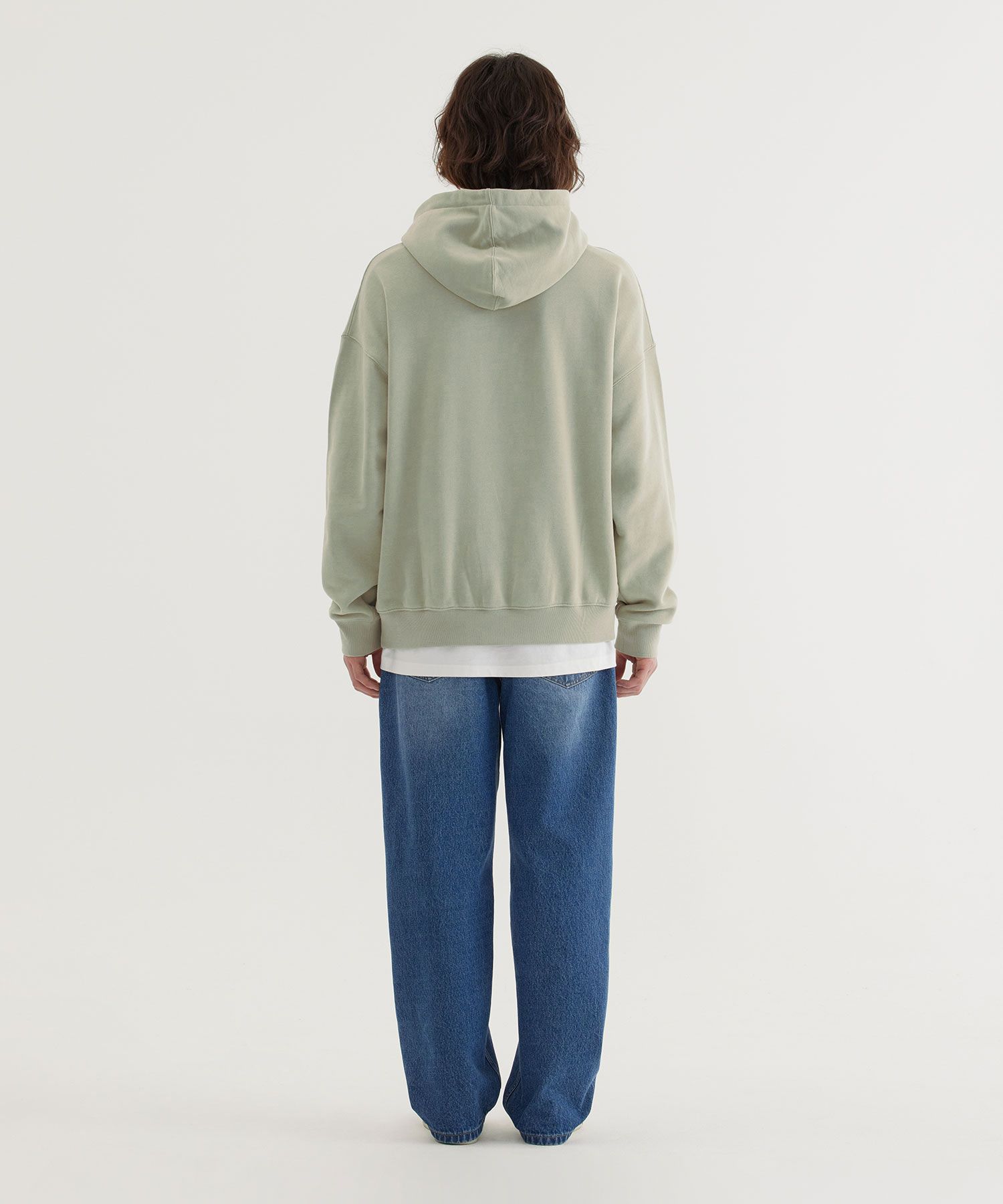 MUSINSA | COVERNAT Cactus Graphic Hoodie Light Khaki