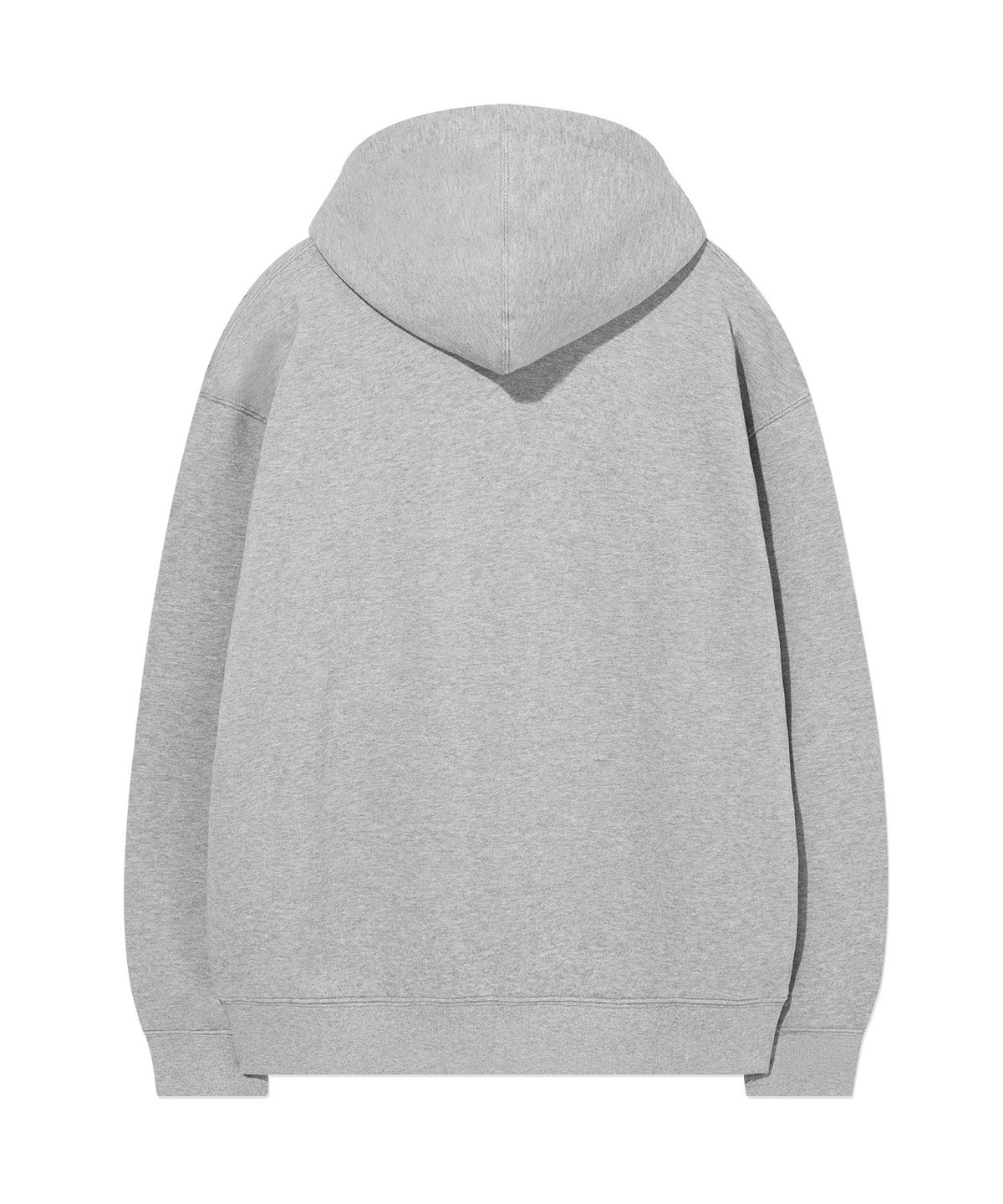 커버낫(COVERNAT) 어센틱 로고 후드집업 Melange Gray