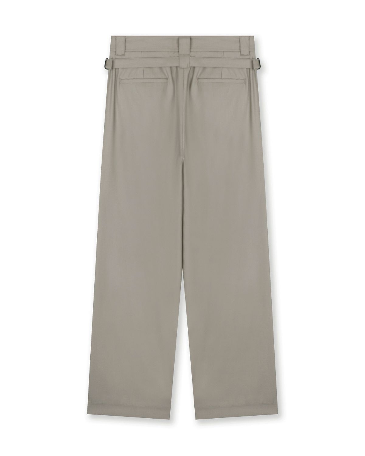 비슬로우(BESLOW) TWO TUCK TAPERED PANTS DUSTY BEIGE