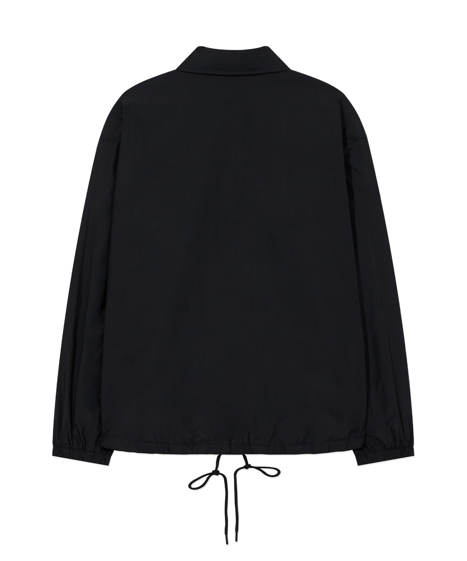 MUSINSA | COVERNAT Arch Logo Coach Jacket Black