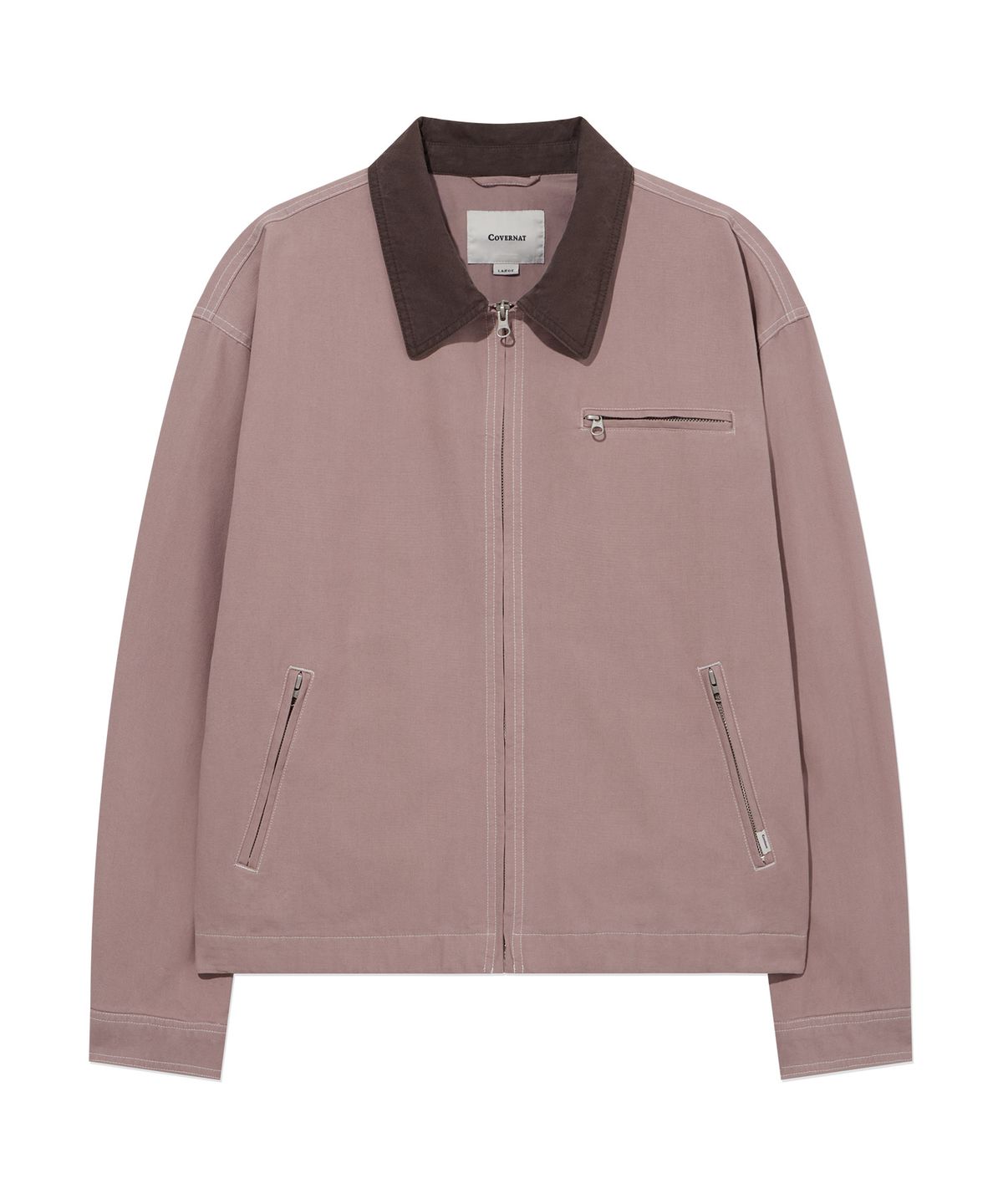 커버낫(COVERNAT) 워크 자켓 Light Pink