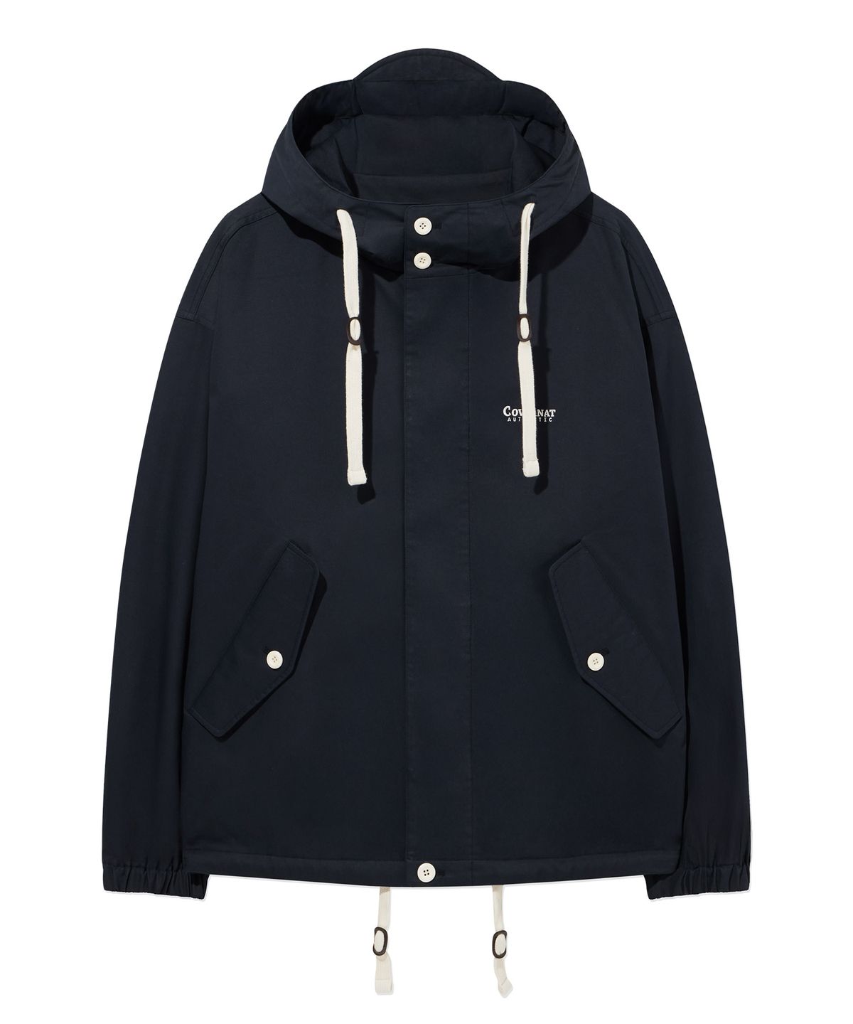 커버낫(COVERNAT) 필드 후드 자켓 Dark Navy