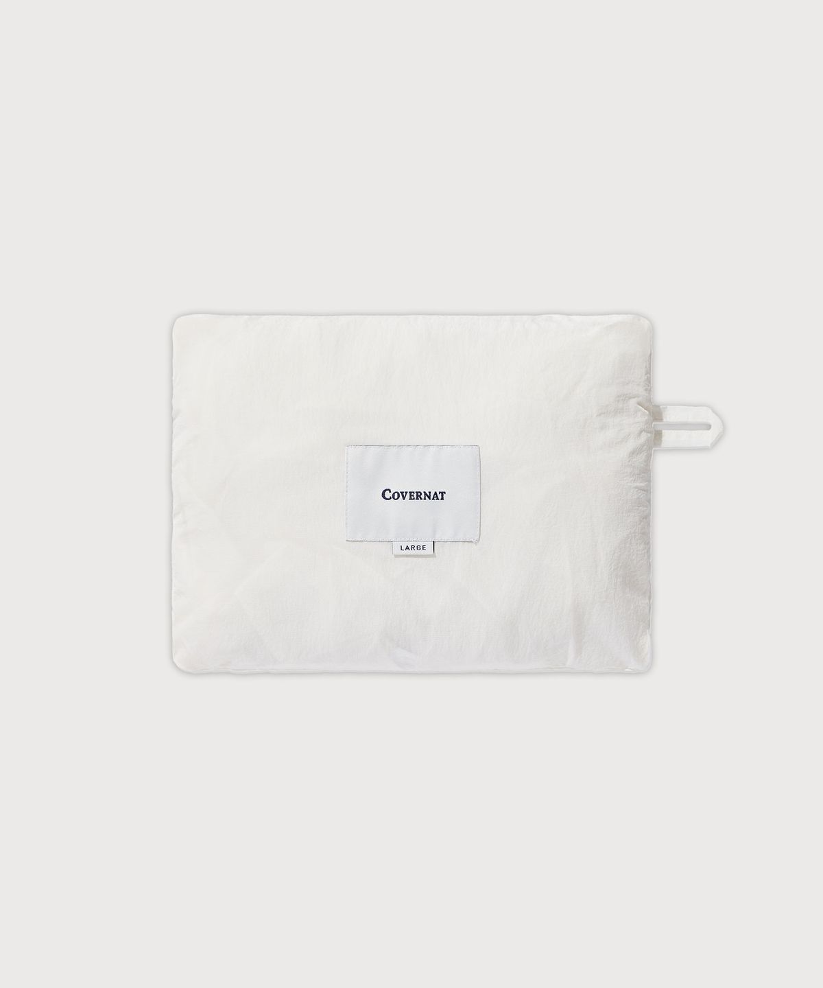 커버낫(COVERNAT) 패커블 경량 윈드브레이커 자켓 White