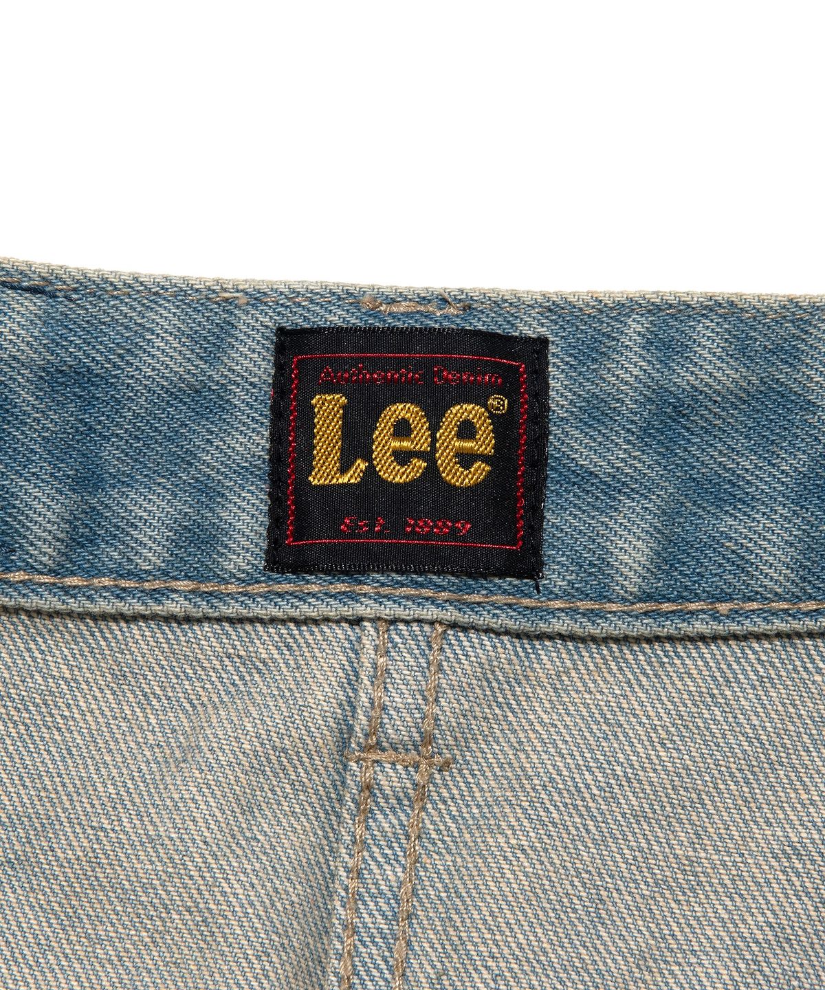 리(LEE) 우먼 데님 페인터 미니 스커트 인디고 미듐