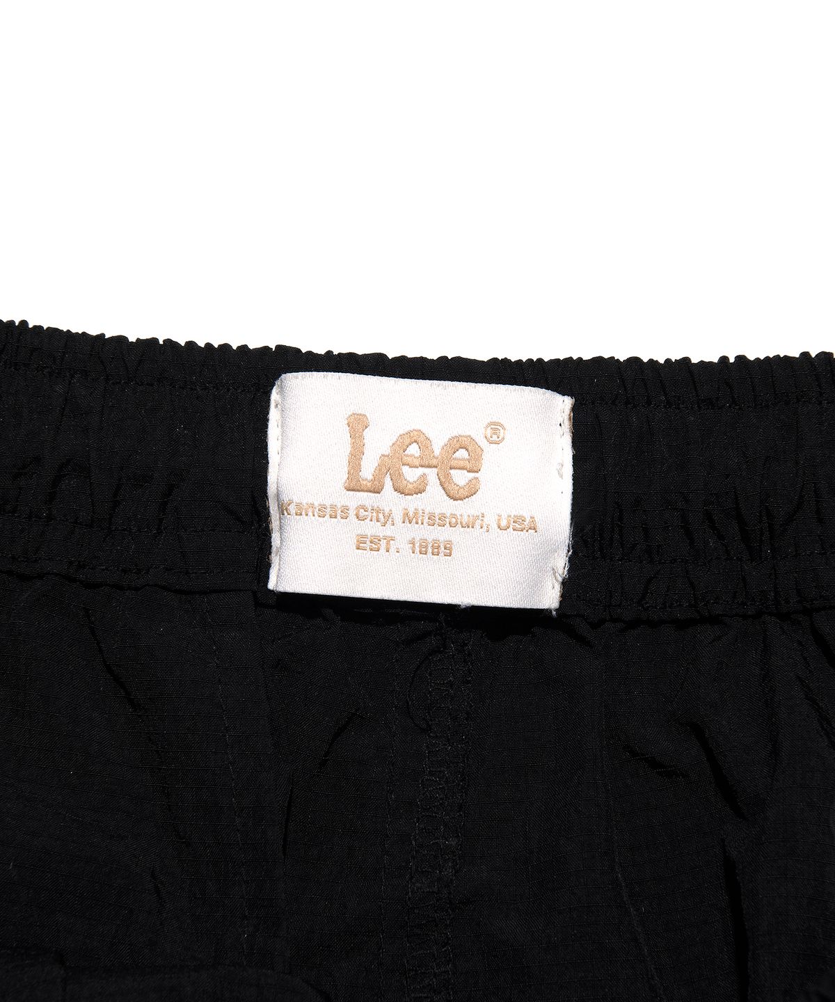 리(LEE) 우먼 카고 미디 스커트 블랙