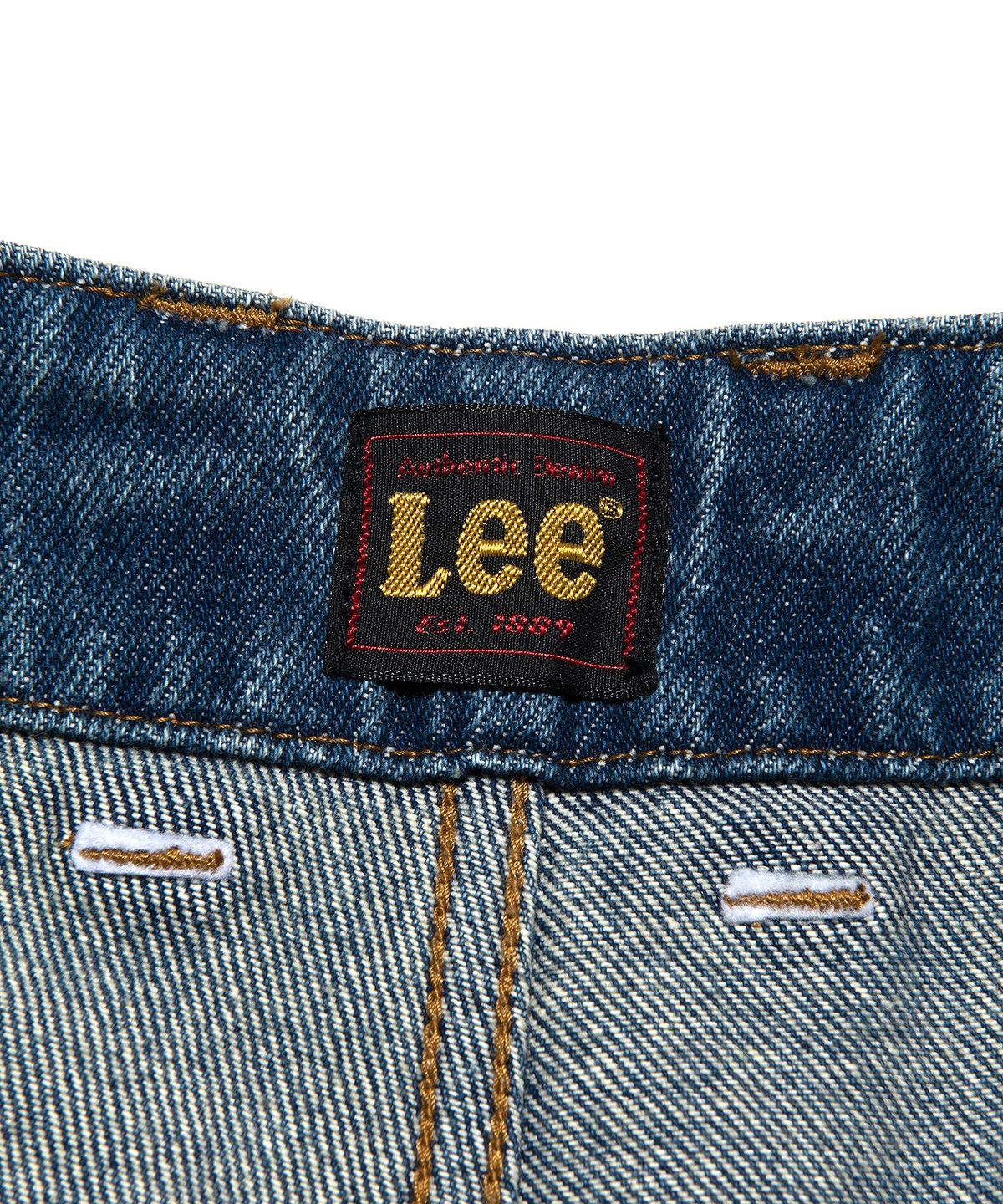 리(LEE) 오버사이즈드핏 카고 데님 팬츠 인디고 미듐