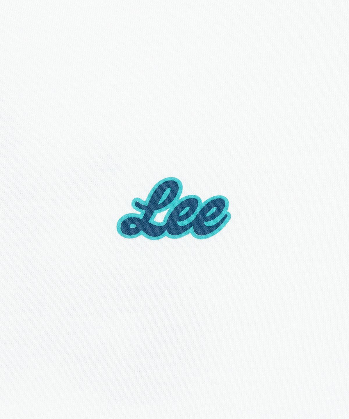 리(LEE) 유니온 로고 티셔츠 화이트