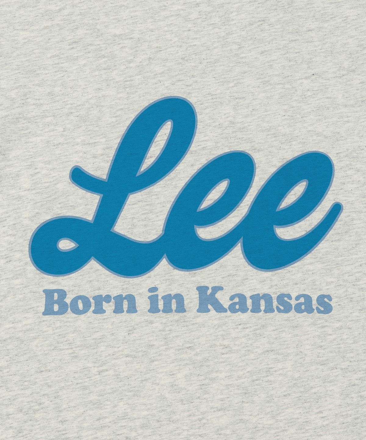 리(LEE) 유니온 로고 티셔츠 오트밀