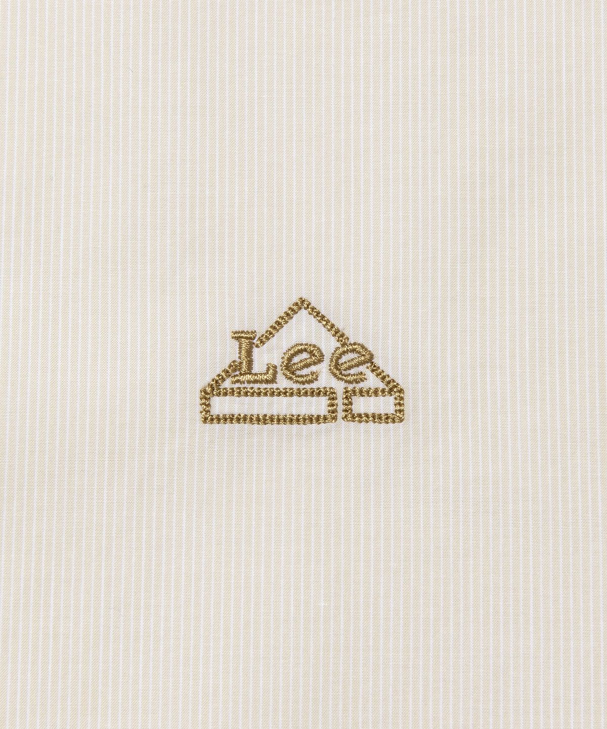 리(LEE) 하우스 로고 포플린 셔츠 라이트 베이지