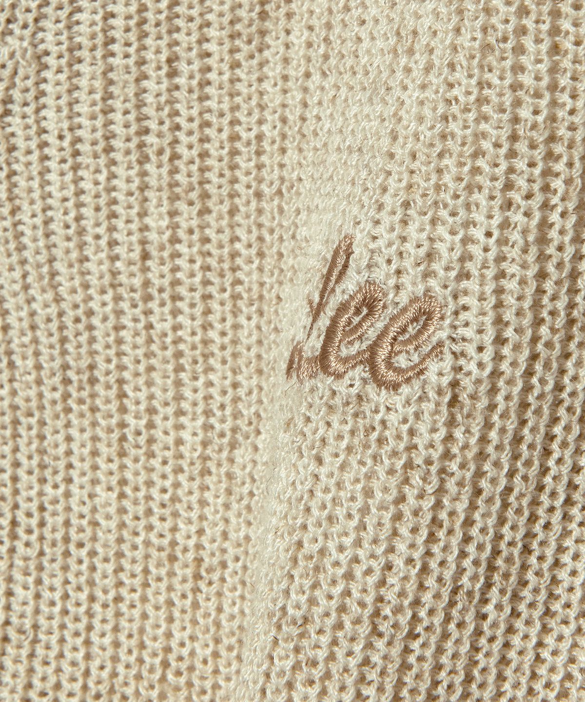 리(LEE) 우먼 브이넥 가디건 오트밀