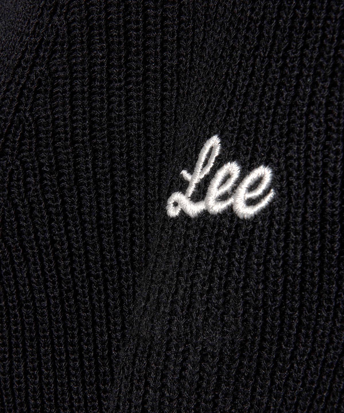 리(LEE) 우먼 브이넥 가디건 블랙