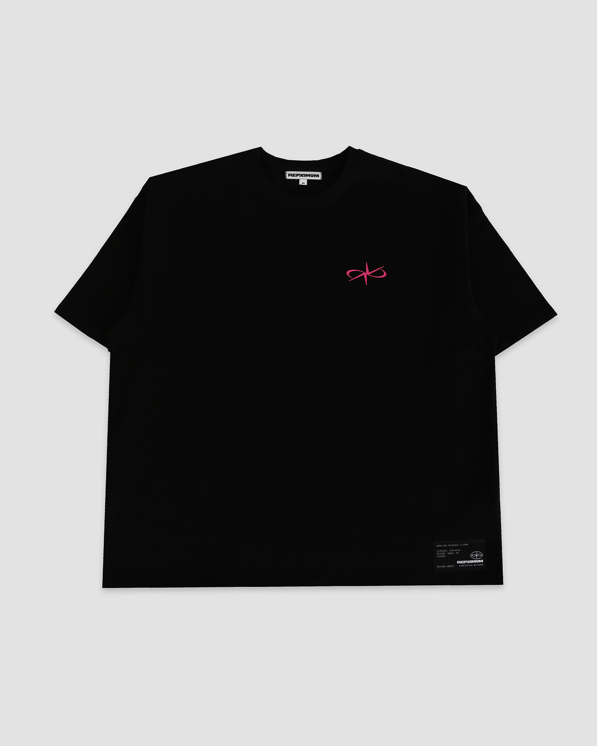 렙시멈(REPXIMUM) 트레이닝 소사이어티 소프트터치 자이언트핏 티셔츠 Type 2(2Colors)