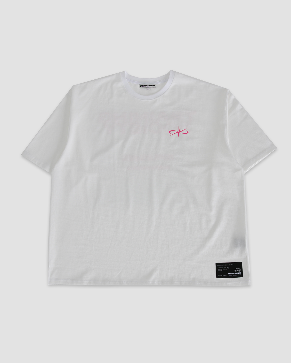 렙시멈(REPXIMUM) 트레이닝 소사이어티 소프트터치 자이언트핏 티셔츠 Type 2(2Colors)