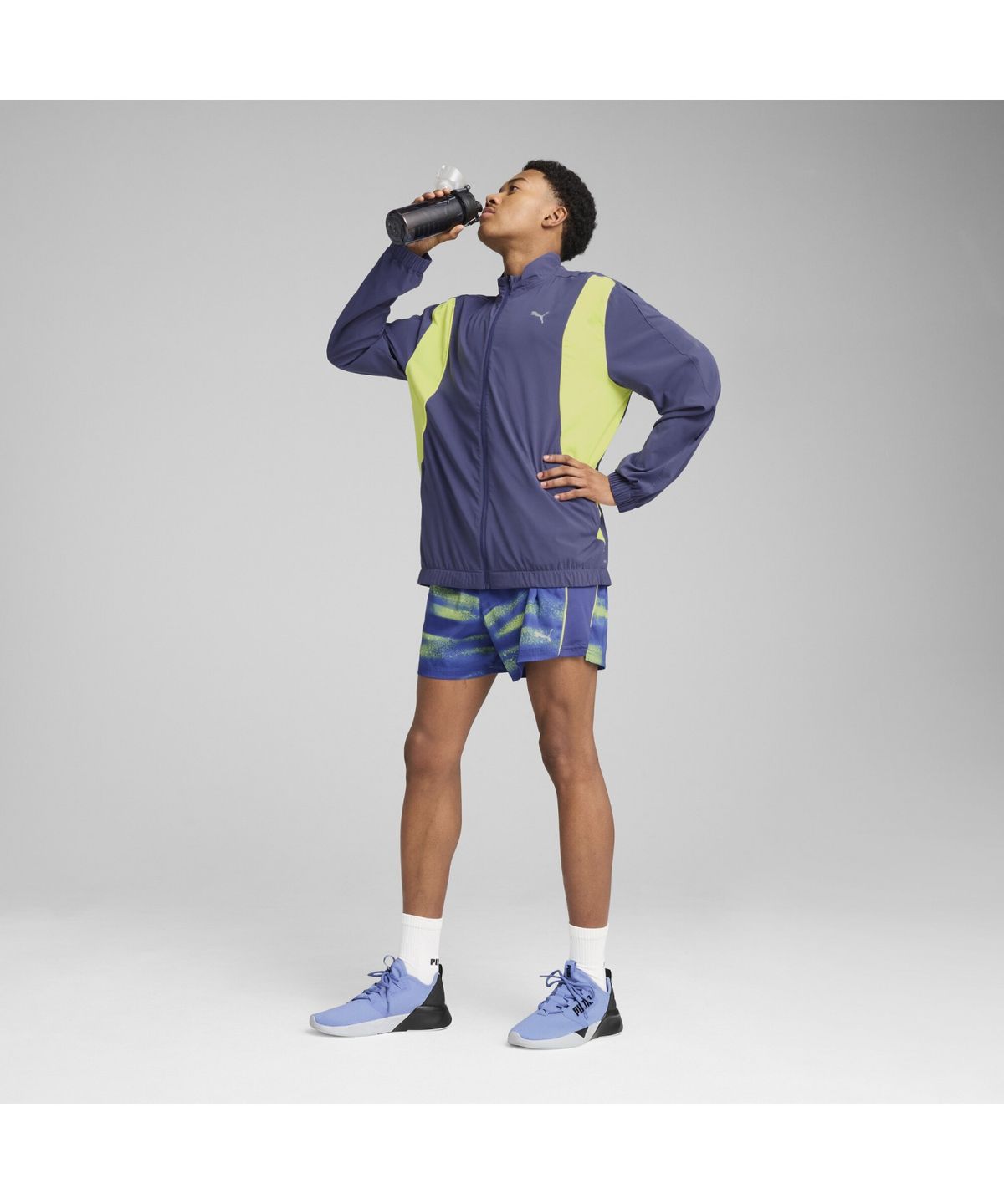 푸마(PUMA) 런 벨로시티 우븐 자켓 RUN VELOCITY WOVEN JACKET (52724546)
