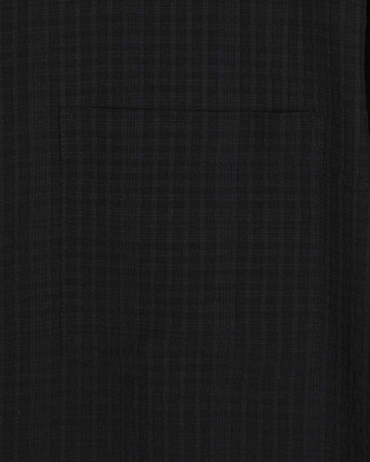 비슬로우(BESLOW) RELAXED CHECK SHIRT BLACK