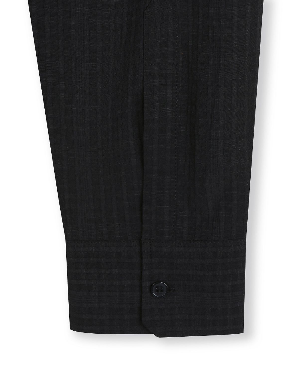비슬로우(BESLOW) RELAXED CHECK SHIRT BLACK