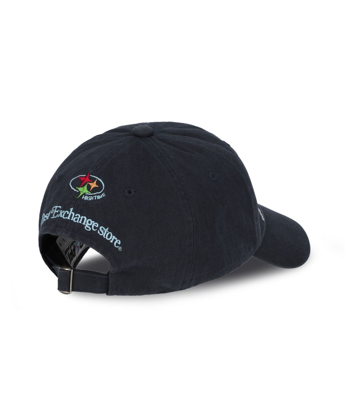그램 아운스 파운드(GRAM OUNCE POUND) Typo Overlapped 6-Panel Cap_Washed Navy