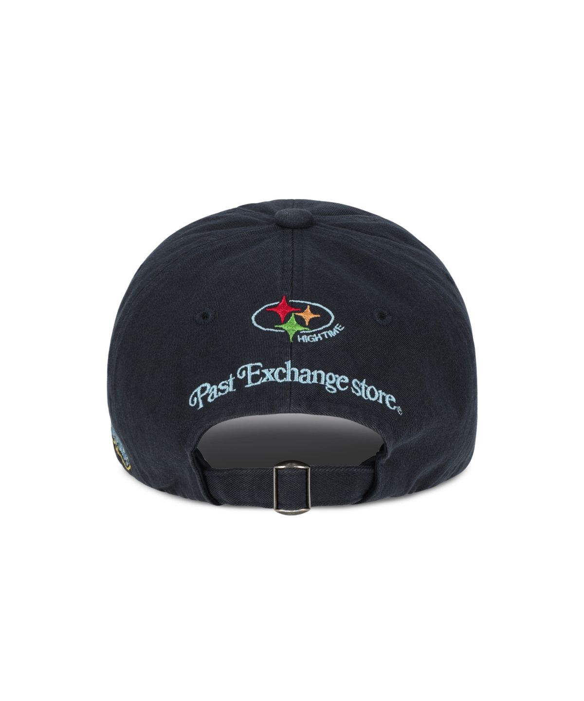 그램 아운스 파운드(GRAM OUNCE POUND) Typo Overlapped 6-Panel Cap_Washed Navy