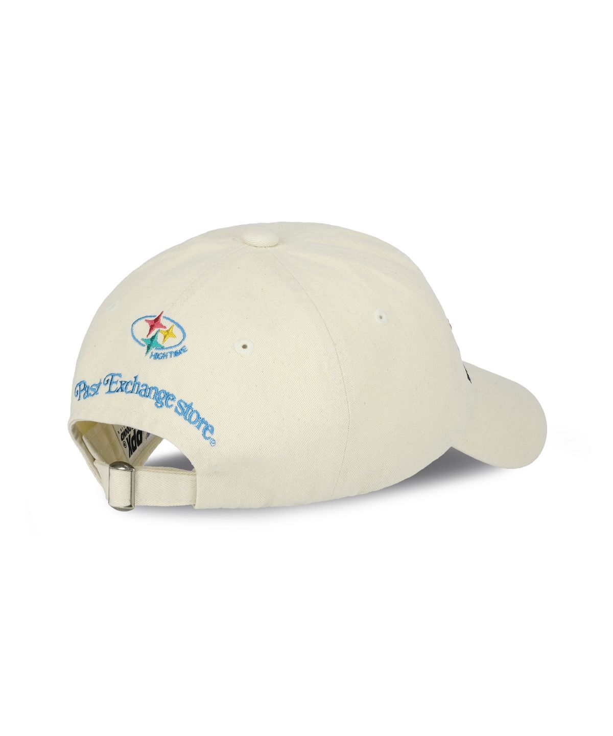 그램 아운스 파운드(GRAM OUNCE POUND) Typo Overlapped 6-Panel Cap_Washed Cream