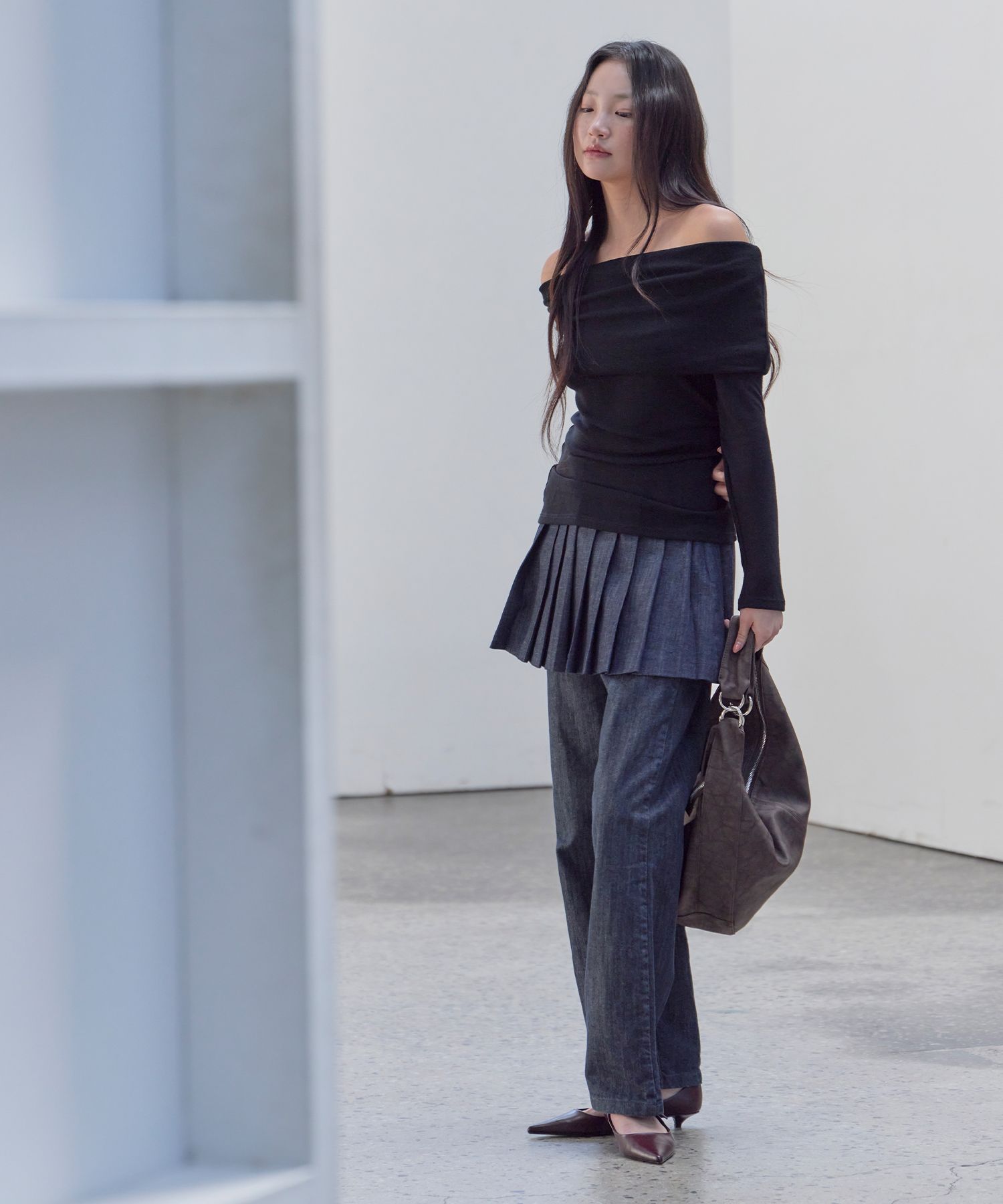 ☆haveawhale☆ bohemian shoulder bag BK 5015834252 MUSINSA | HAVEAWHALE bohemian shoulder bag (BR)