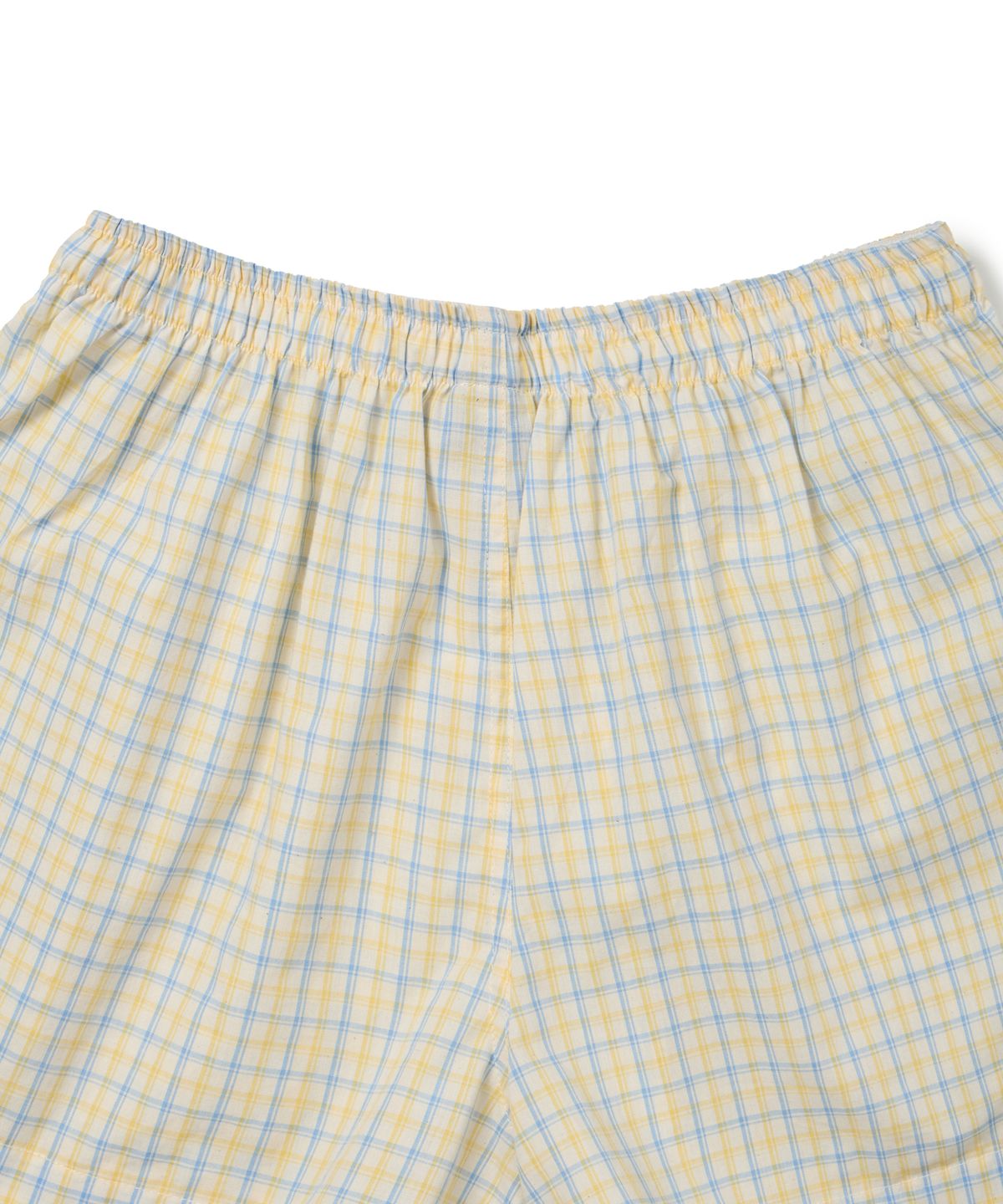 아캄(AAKAM) Check Boxer (Yellow)