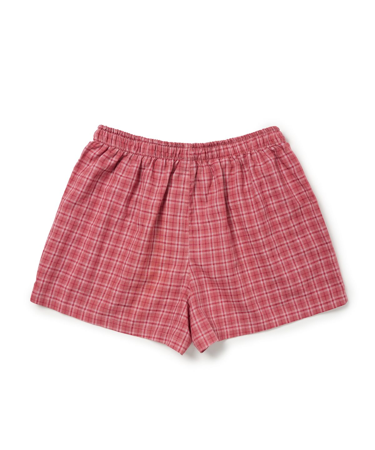 아캄(AAKAM) Check Boxer (Red)