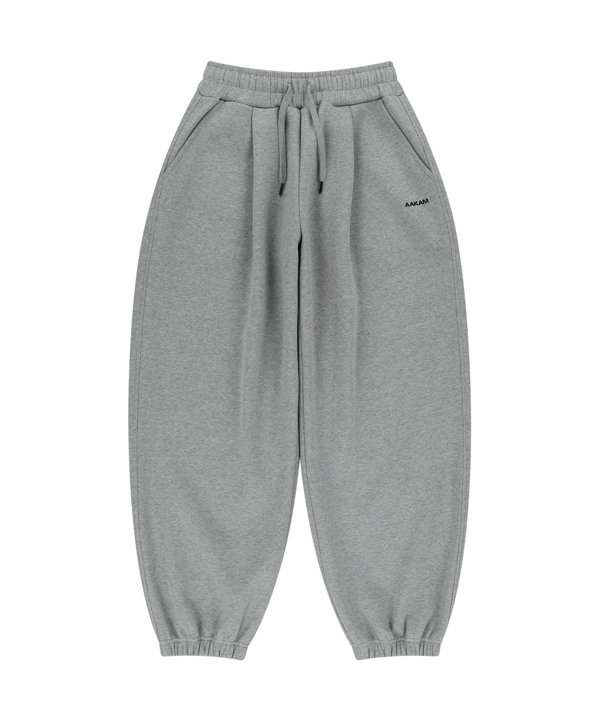 아캄(AAKAM) Laced CROS2 Patch Sweatpants (Gray)