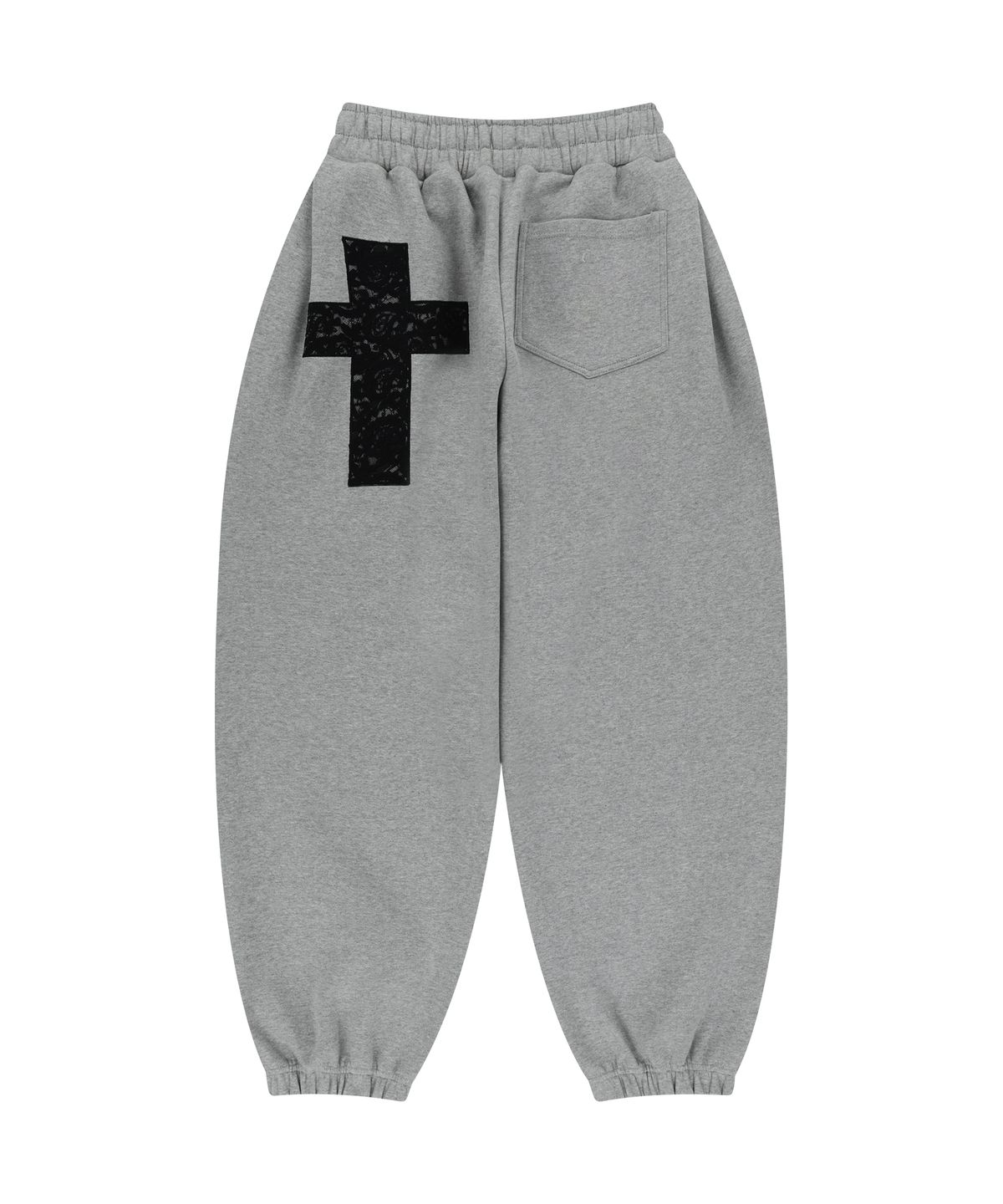 아캄(AAKAM) Laced CROS2 Patch Sweatpants (Gray)