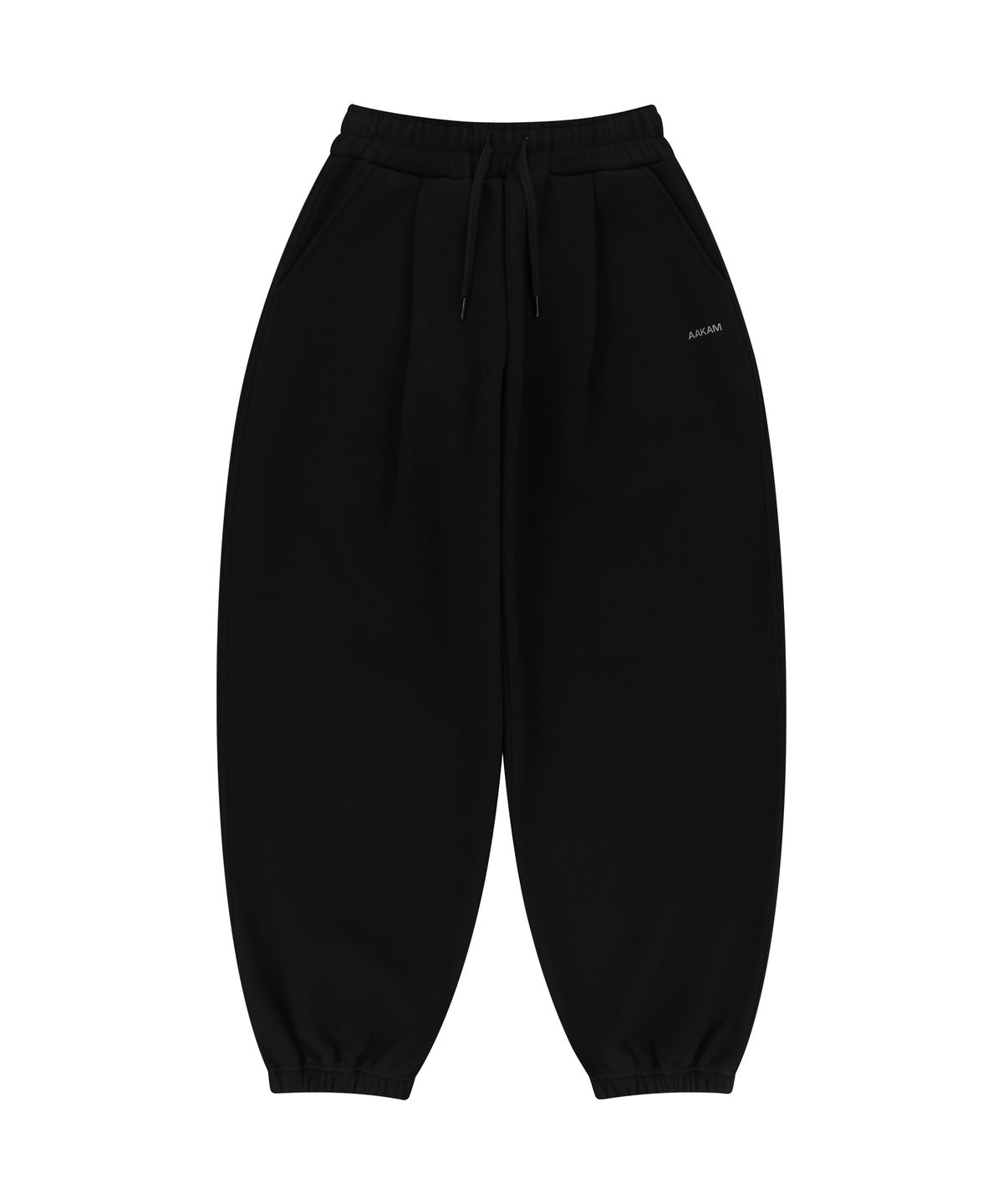 아캄(AAKAM) Laced CROS2 Patch Sweatpants (Black)