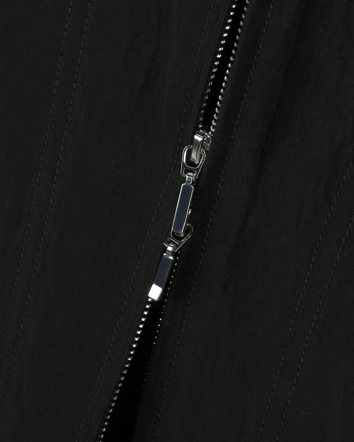 비슬로우(BESLOW) LAYERED HOODED ZIP UP JUMPER BLACK