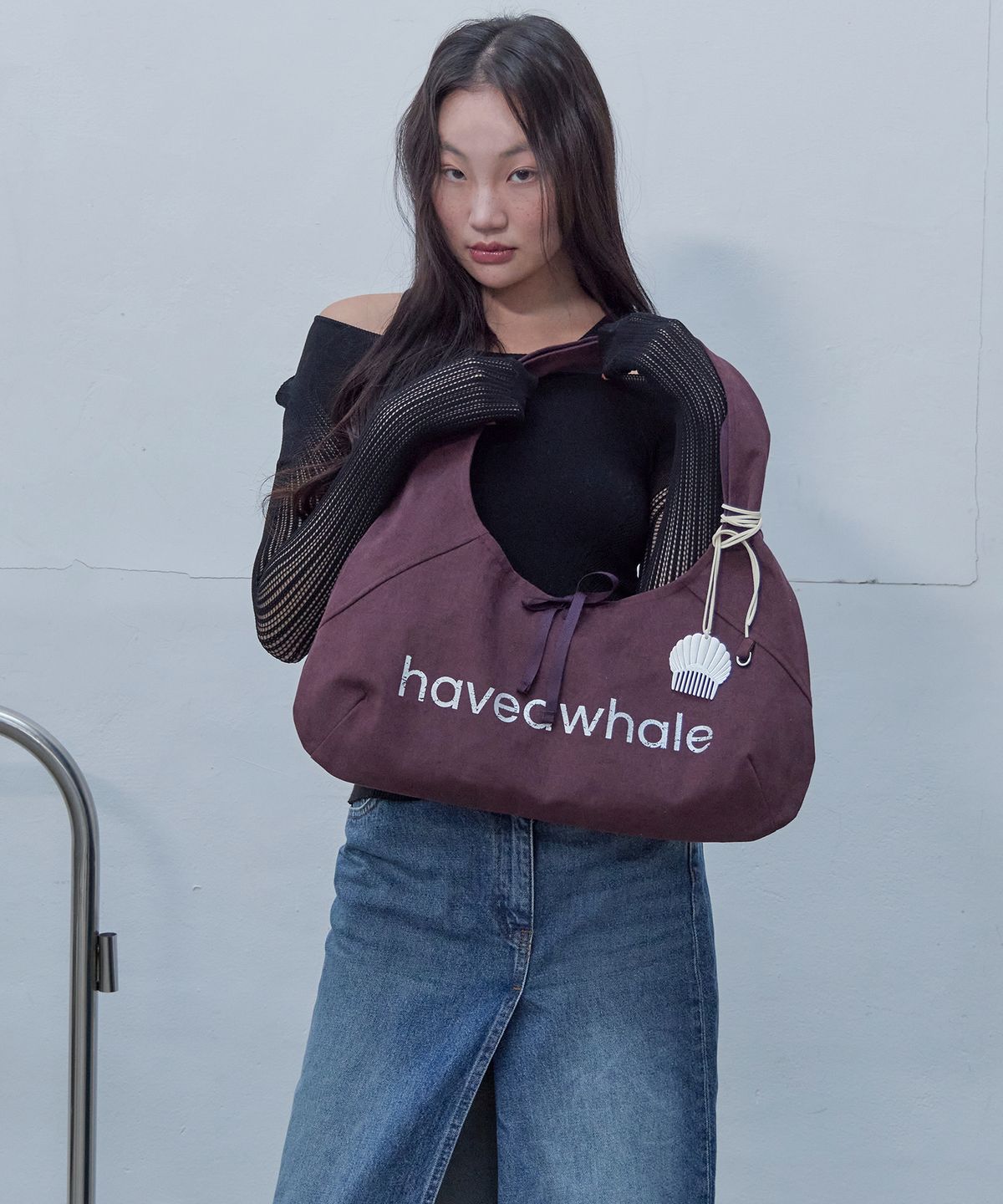 해브어웨일(HAVEAWHALE) shell keyring (SG)