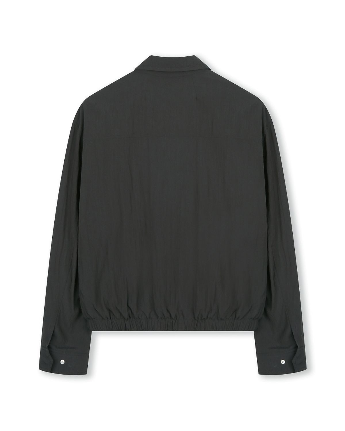 비슬로우(BESLOW) CRINKLE DRIZZLER JACKET CHARCOAL