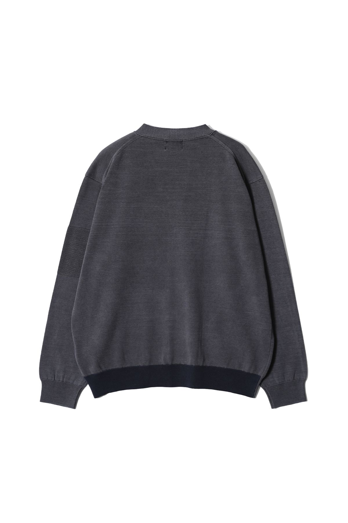홀리선(HORLISUN) Eliot Garment Dyeing Knit Cardigan Indigo Navy