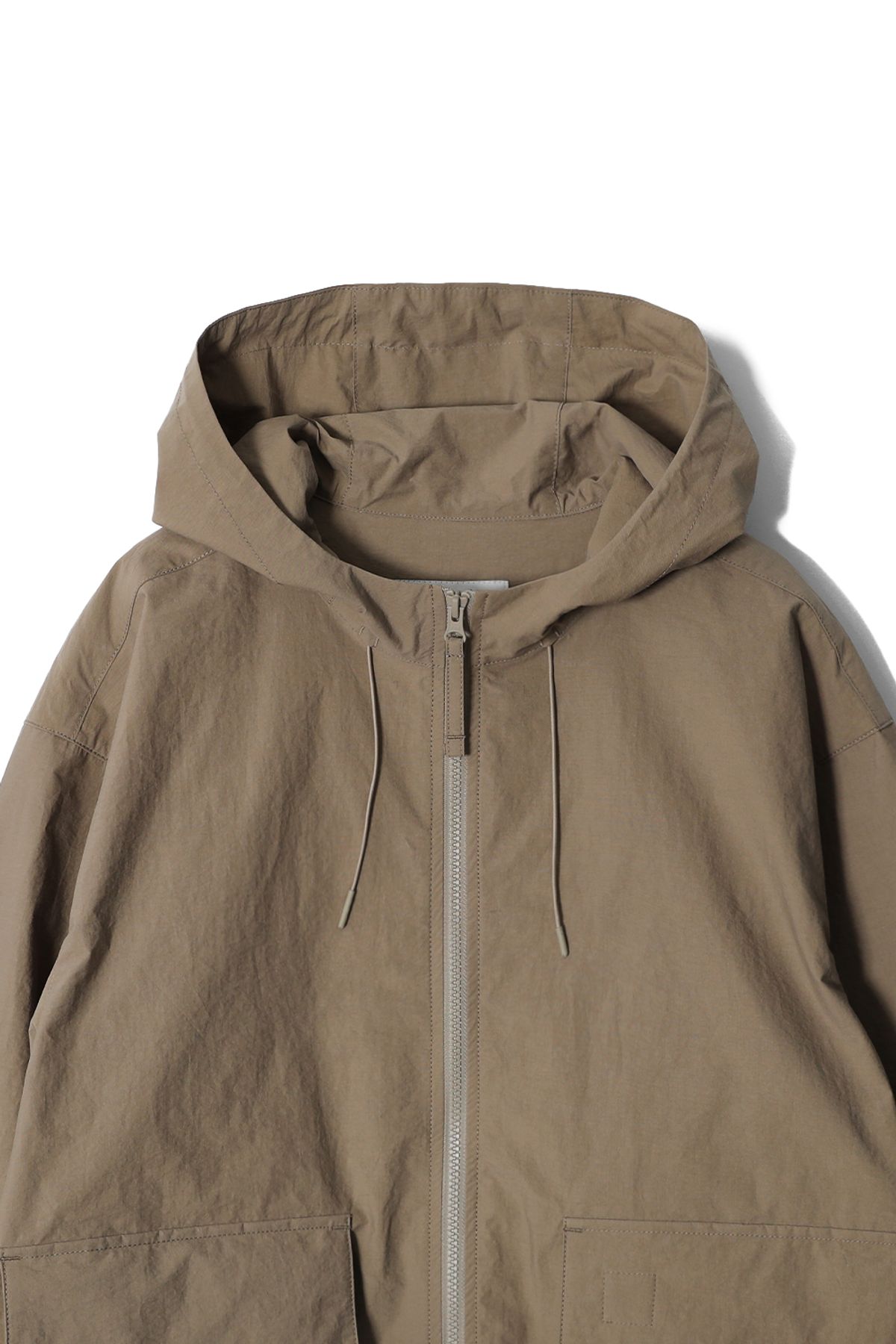 홀리선(HORLISUN) Breeze Cotton hood Jacket Mocha