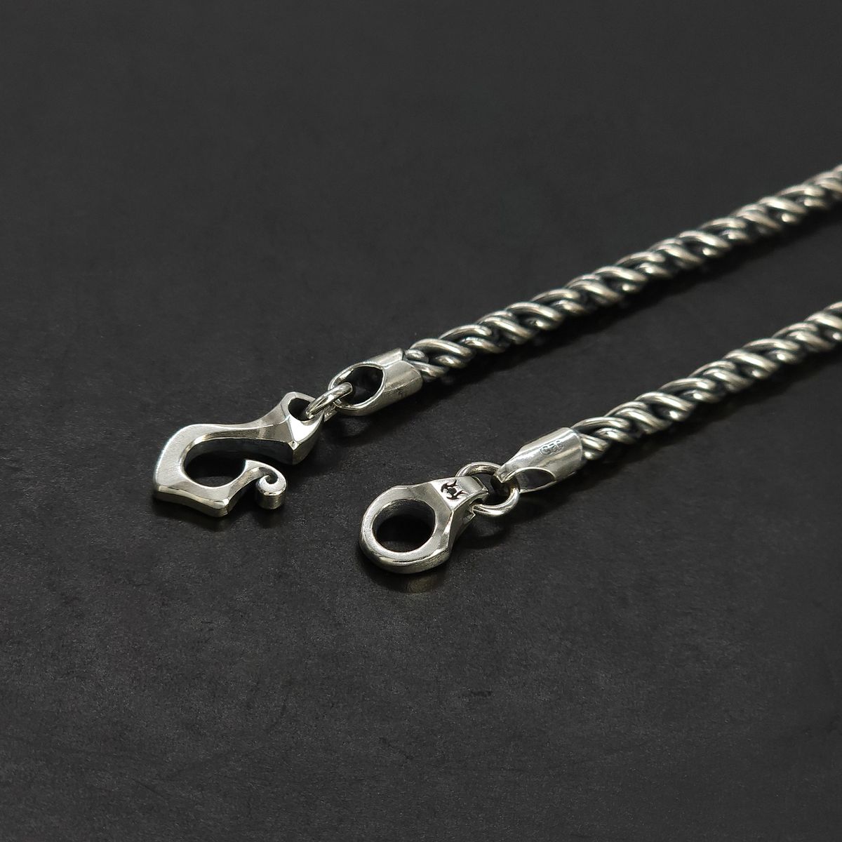 스털링워스(STERLINGWORTH) Antique TW-L 4.0 실버 체인목걸이
