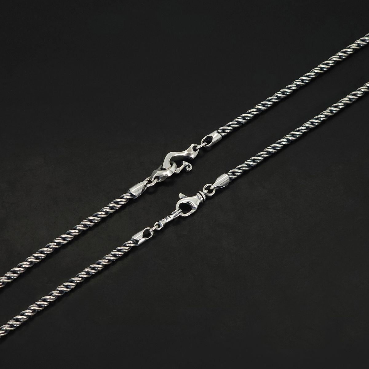 스털링워스(STERLINGWORTH) Antique TW-L 4.0 실버 체인목걸이