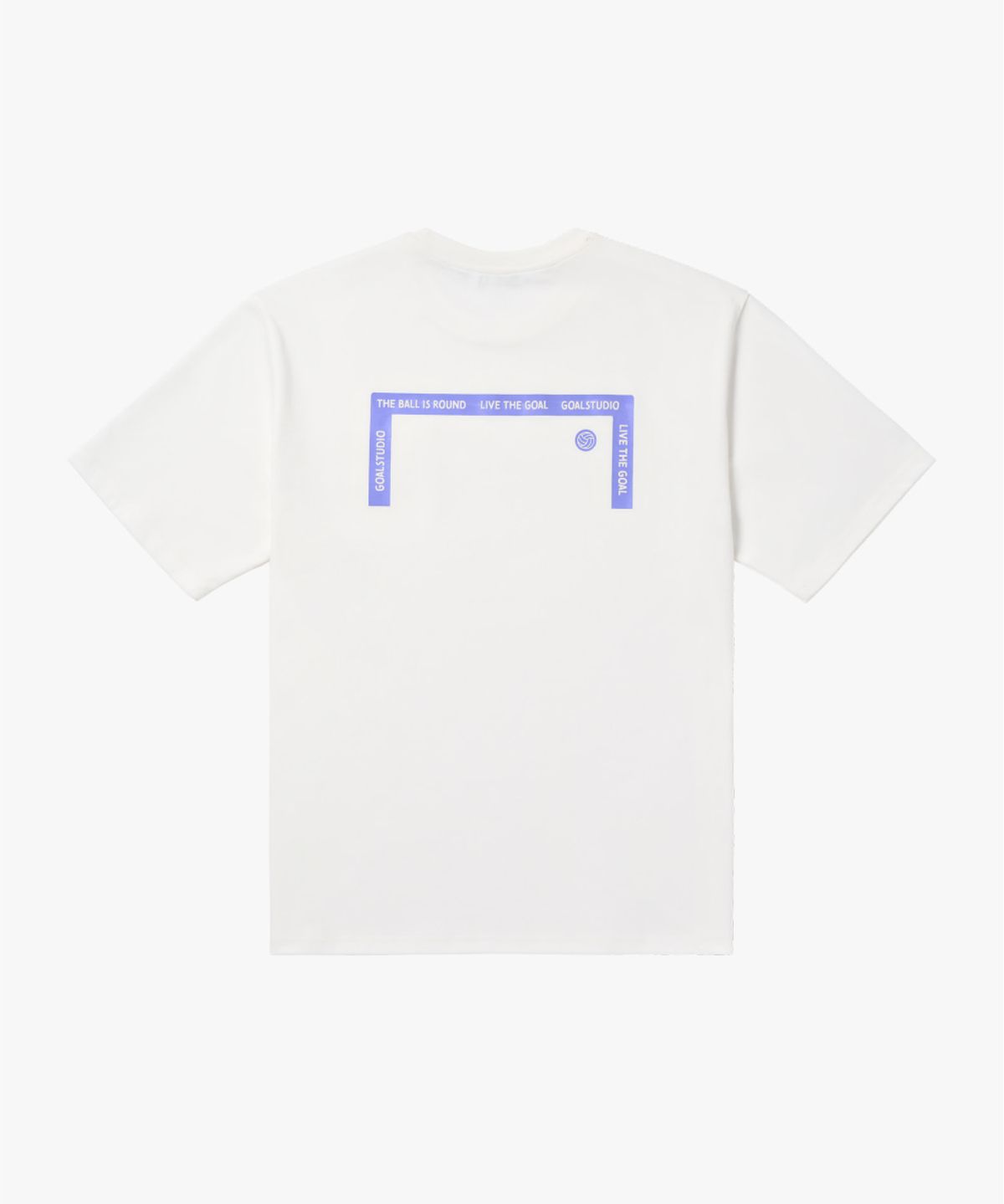 골스튜디오(GOALSTUDIO) AIR MESH GRAFFITI LOGO POCKET TEE-OFF WHITE