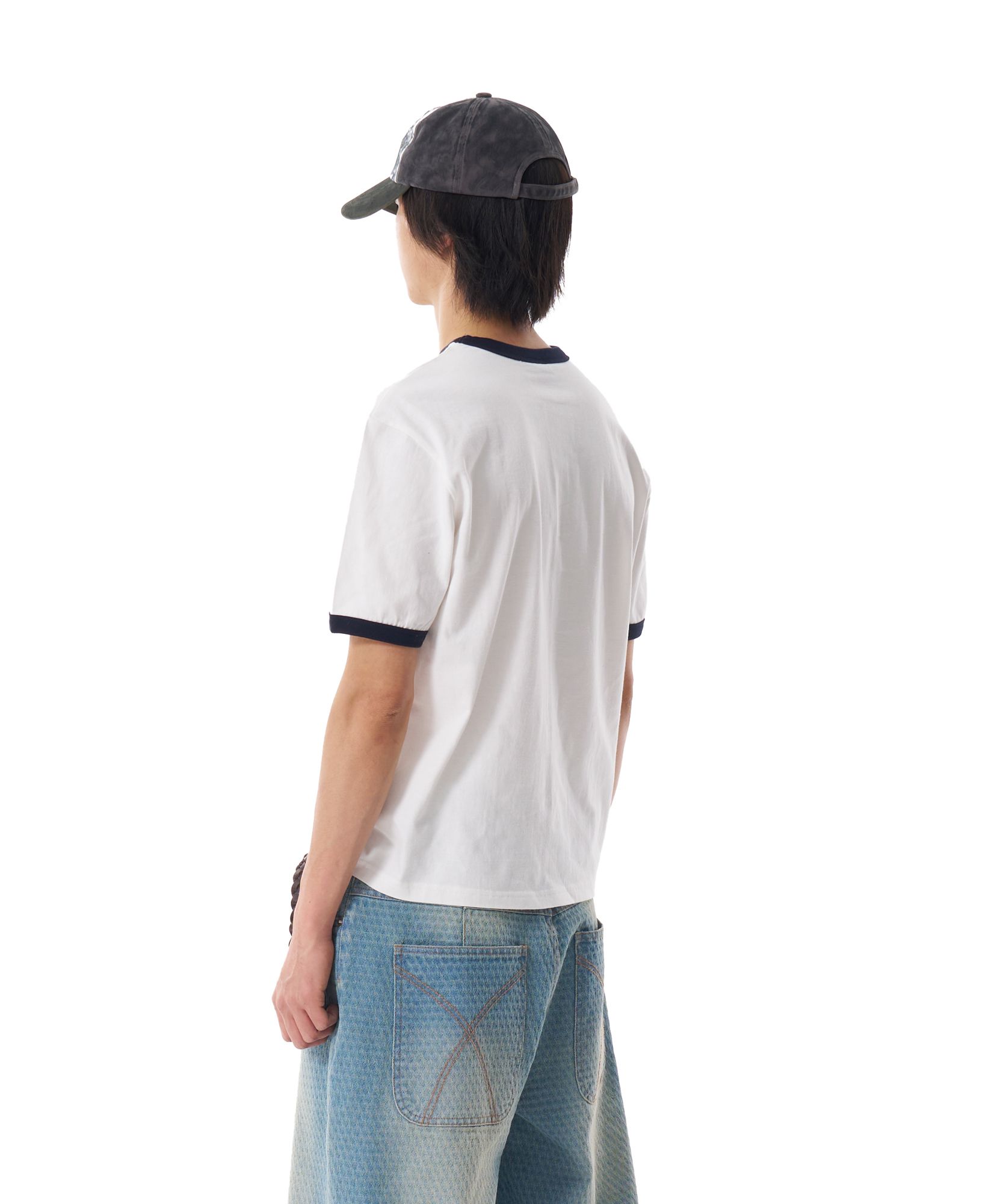 【AAKAM】VTG Ink Ringer Top ★男女兼用★追跡付 ◇AAKAM VTG Ink Ringer Top/3色◇ (AAKAM/Tシャツ・カットソー